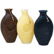 Wholesale - 9.75"x5.25" BOTTLE SHAPED CANDLE C/P 12, UPC: 068296249879